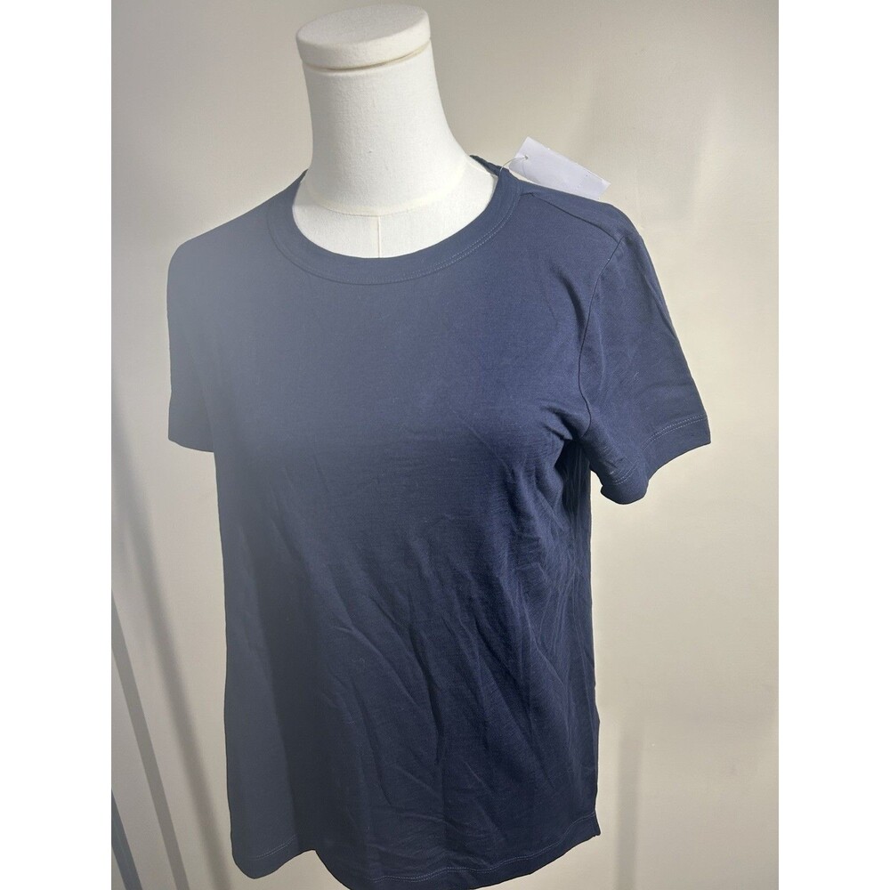 Loft Vintage Soft Womens Tee Medium Navy Blue NEW 153
